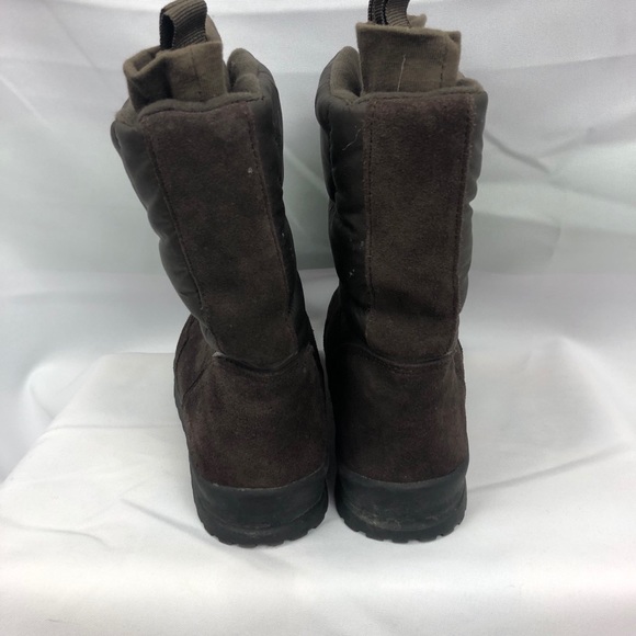 LANDS’ END Brown Suede Commuter Pull On Boot 6.5 - Picture 5 of 7